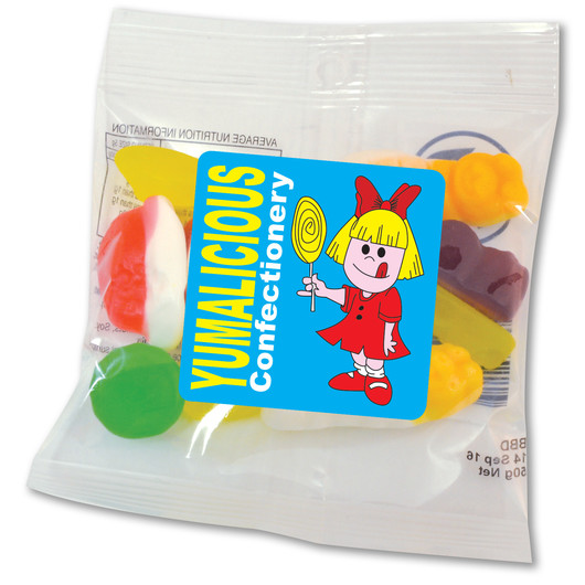 Cadbury Assorted Jelly Party Mix - 50g Cello Bags