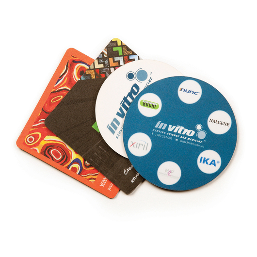 Express 1mm Natural Rubber Coasters
