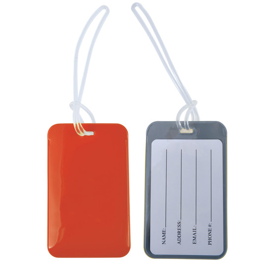 Shiny PVC Luggage Tags