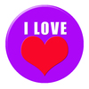 Express Button Badges 37mm Diameter
